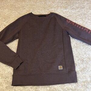 Carhartt Women's Crewneck Sweatshirt Size Small 4-6 EUC
